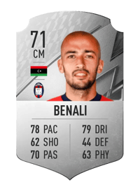 Ahmad Benali Rare 71 OVR