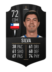 Francisco Silva CONMEBOL LIBERTADORES 72 OVR