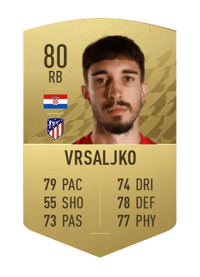Šime Vrsaljko Common 80 OVR