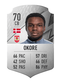 Jores Okore Rare 70 OVR