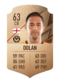 Matty Dolan Rare 63 OVR