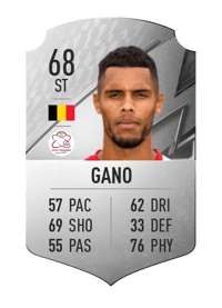 Zinho Gano Rare 68 OVR