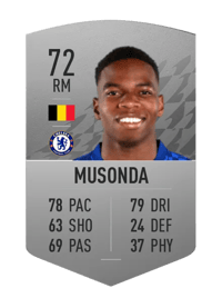 Charly Musonda Common 72 OVR