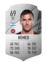 Tomer Hemed Rare 69 OVR