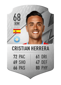 Cristian Herrera Rare 68 OVR