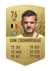 Hendrik Van Crombrugge Common 76 OVR