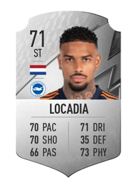 Jürgen Locadia Rare 71 OVR