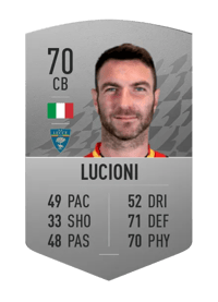 Fabio Lucioni Common 70 OVR
