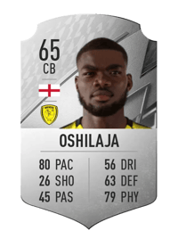 Deji Oshilaja Rare 65 OVR