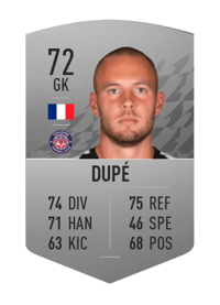 Maxime Dupé Common 72 OVR