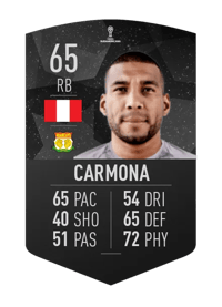 Giancarlo Carmona CONMEBOL SUDAMERICANA 65 OVR