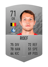 Davy Roef Common 71 OVR