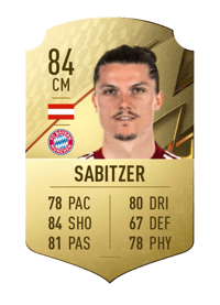 Marcel Sabitzer Rare 84 OVR