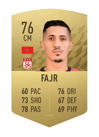 Fayçal Fajr Common 76 OVR