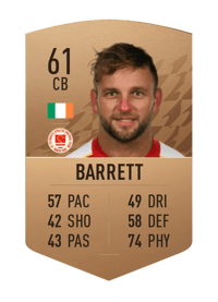 Paddy Barrett Common 61 OVR