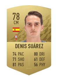 Denis Suárez Common 78 OVR