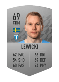 Oscar Lewicki Common 69 OVR