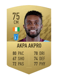 Jean-Daniel Akpa Akpro Common 75 OVR