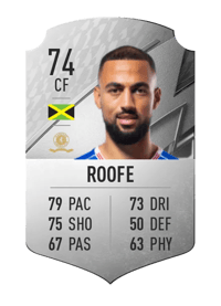Kemar Roofe Rare 74 OVR