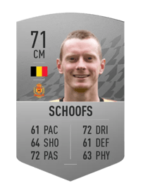 Rob Schoofs Common 71 OVR