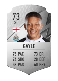 Dwight Gayle Rare 73 OVR
