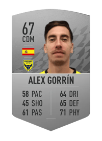Alex Gorrín Common 67 OVR
