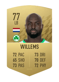 Jetro Willems Common 77 OVR