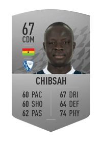 Yussif Raman Chibsah Common 67 OVR
