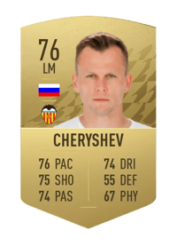 Denis Cheryshev Common 76 OVR