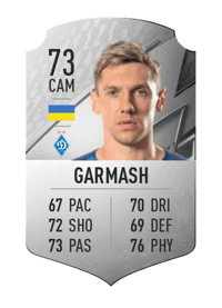 Denys Garmash Rare 73 OVR