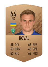 Maksym Koval Common 64 OVR