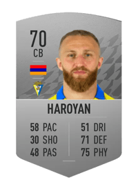 Varazdat Haroyan Common 70 OVR
