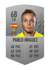 Pablo Iñiguez Common 68 OVR