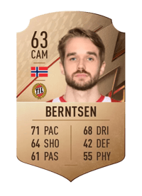 Daniel Berntsen Rare 63 OVR