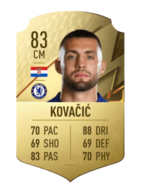Mateo Kovačić Rare 83 OVR