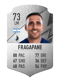 Franco Fragapane Rare 73 OVR
