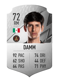 Jürgen Damm Rare 72 OVR