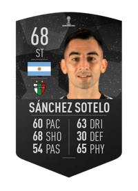 Juan Sánchez Sotelo CONMEBOL SUDAMERICANA 68 OVR
