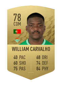 William Carvalho Common 78 OVR
