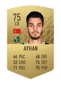 Kaan Ayhan Common 75 OVR