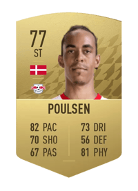 Yussuf Poulsen Common 77 OVR