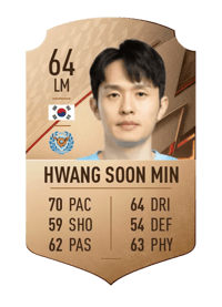 Hwang Soon Min Rare 64 OVR
