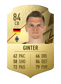 Matthias Ginter Rare 84 OVR