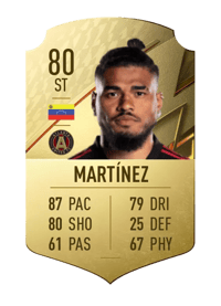 Josef Martínez Rare 80 OVR