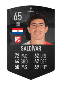 Mario Saldívar CONMEBOL SUDAMERICANA 65 OVR
