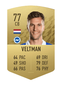 Joël Veltman Common 77 OVR