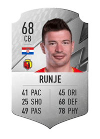 Ivan Runje Rare 68 OVR
