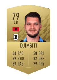 Berat Djimsiti Common 79 OVR