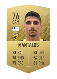 Petros Mantalos Common 76 OVR