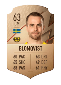 Andreas Blomqvist Rare 63 OVR